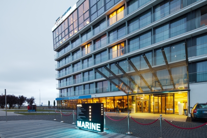 Marine Hotel - direkt an der Ostsee mit Restaurant und Wellness