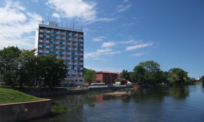 Nad Parseta - Stadthotel mit zentraler Lage am Fluss in Kolberg