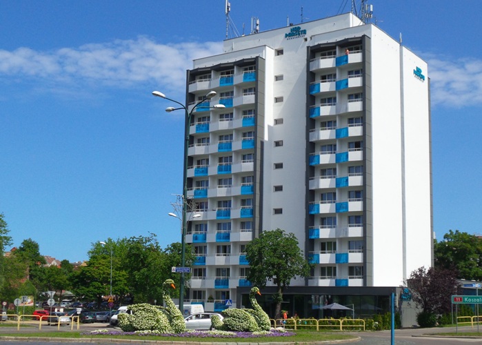 Nad Parseta - Stadthotel mit zentraler Lage am Fluss in Kolberg