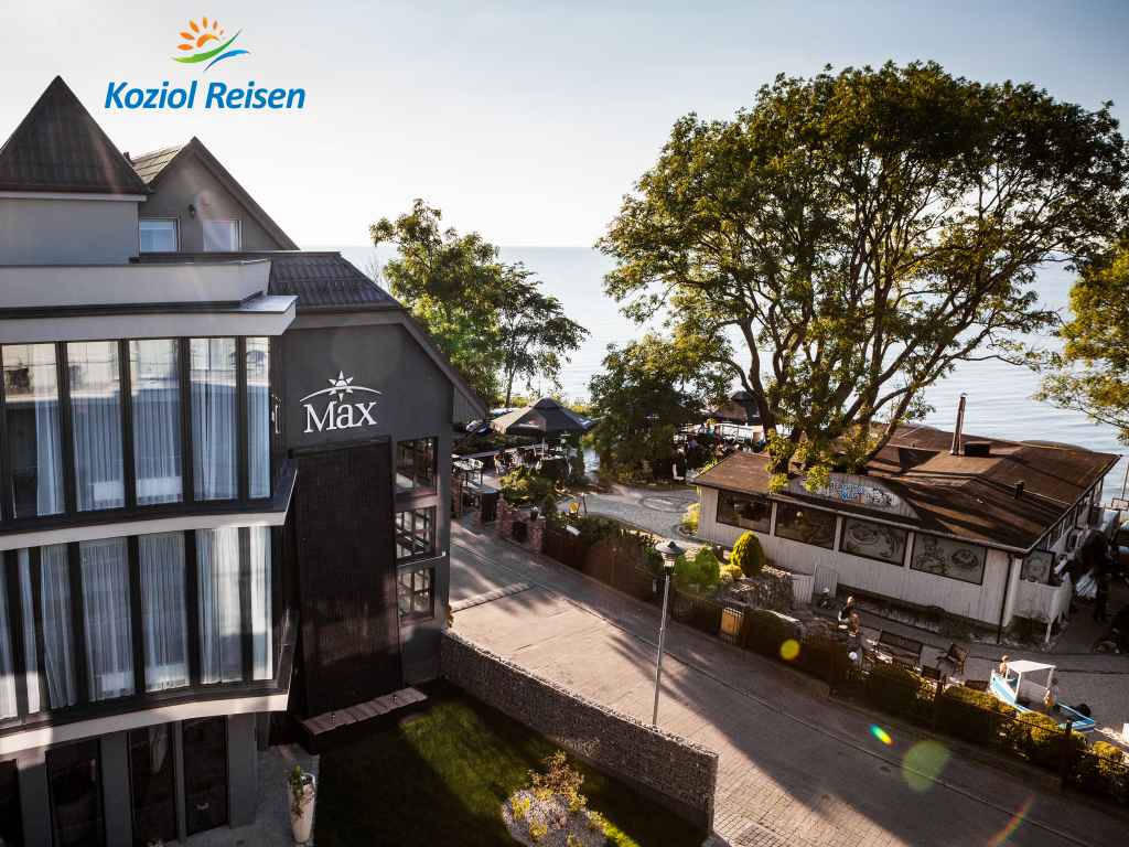 Hotel Max - Hotel in Henkenhagen (Ustronie Morskie) mit Meerblick
