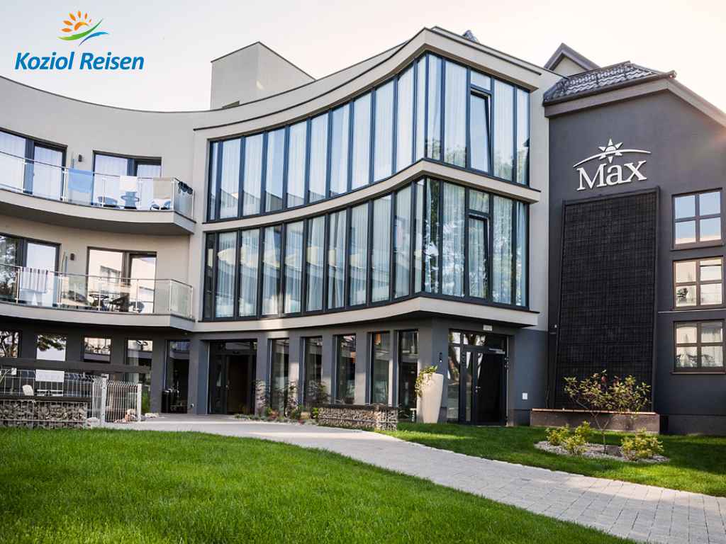 Hotel Max - Hotel in Henkenhagen (Ustronie Morskie) mit Meerblick