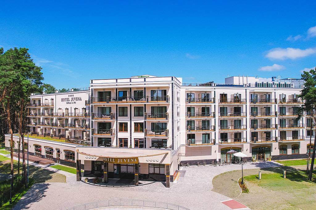 Juvena - Hotel in Heidebrink (Miedzywodzie) zwischen der Ostsee und dem Camminer Bodden